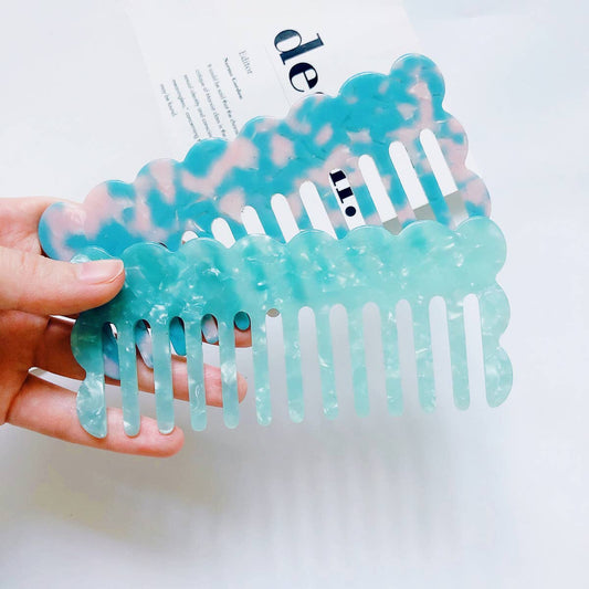 EXQUISITE MARBLED WAVY LEOPARD COMB_CWMM1074