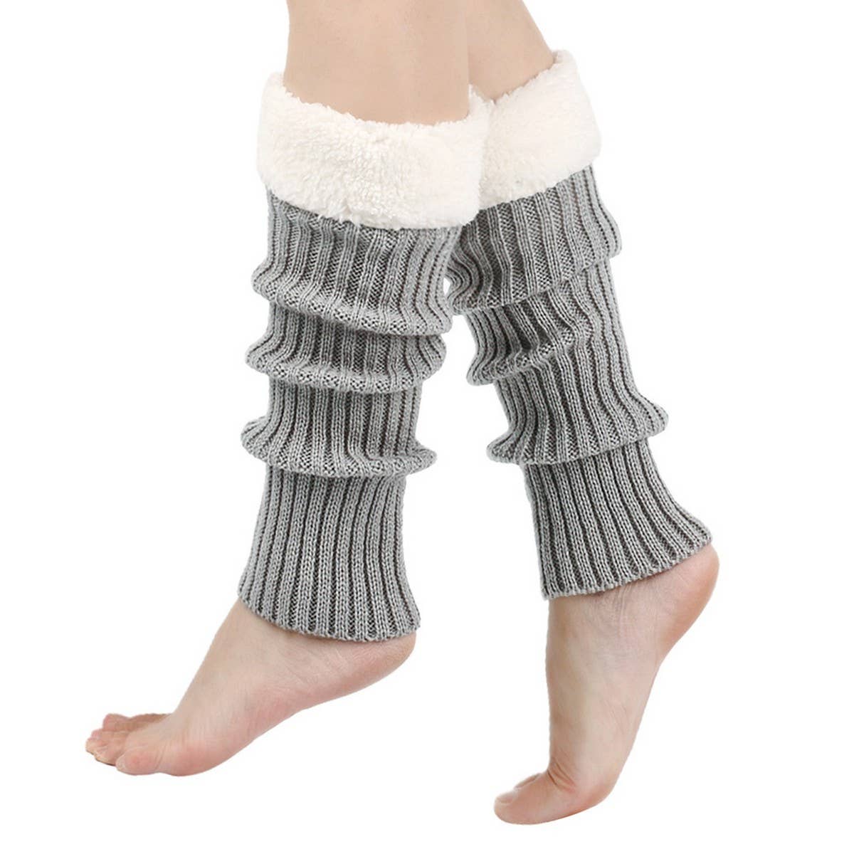 CWMM10089_COZY LEG WARMERS &AMP FOOT FOR CHRISTMAS