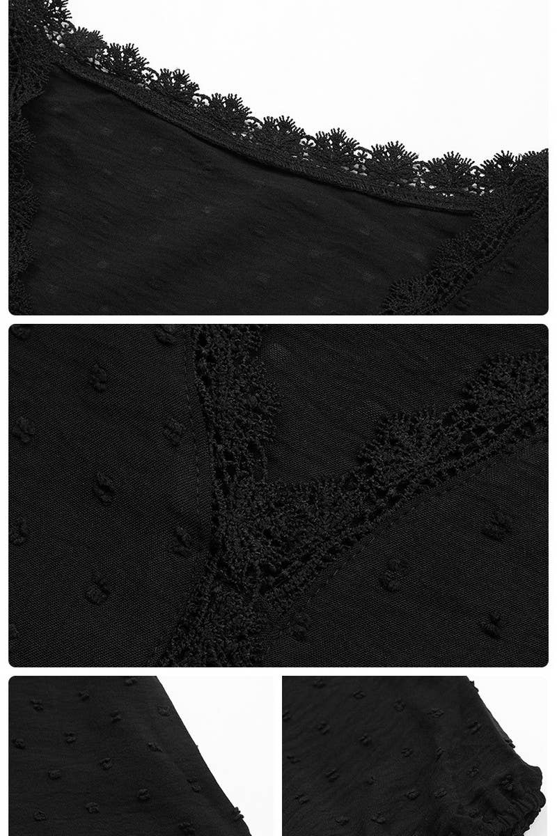 CWTBLL4040_SOLID LONG SLEEVE V-NECK SHIRT TOP