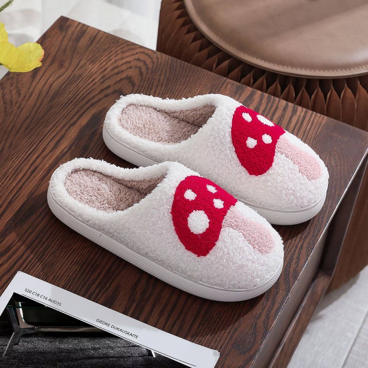 CHRISTMAS COTTON SLIPPERS HOME WOOL SLIPPERS