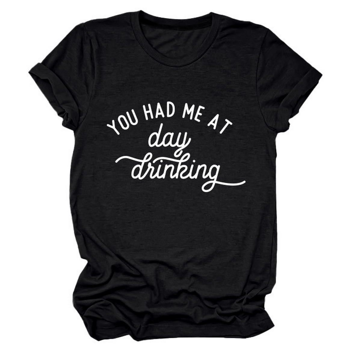Women?™s Summer Tee Day Drinking Quote Shirt_CWTTSL0491