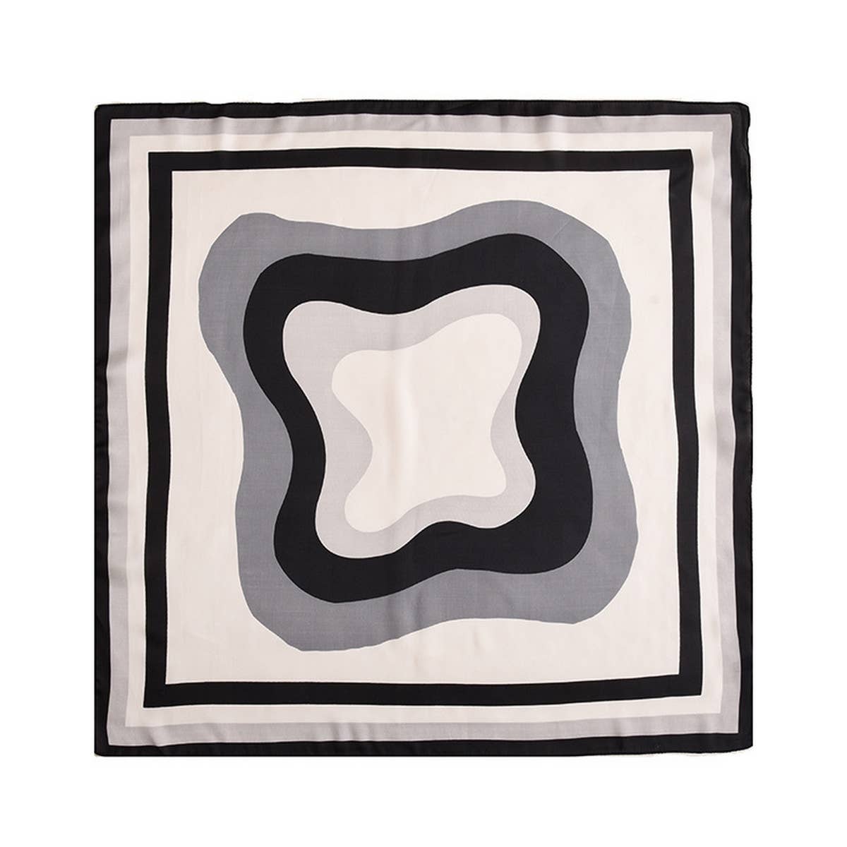 CWASC2399_COLORFUL SPLICING SWEET AND FRESH SILK SCARF