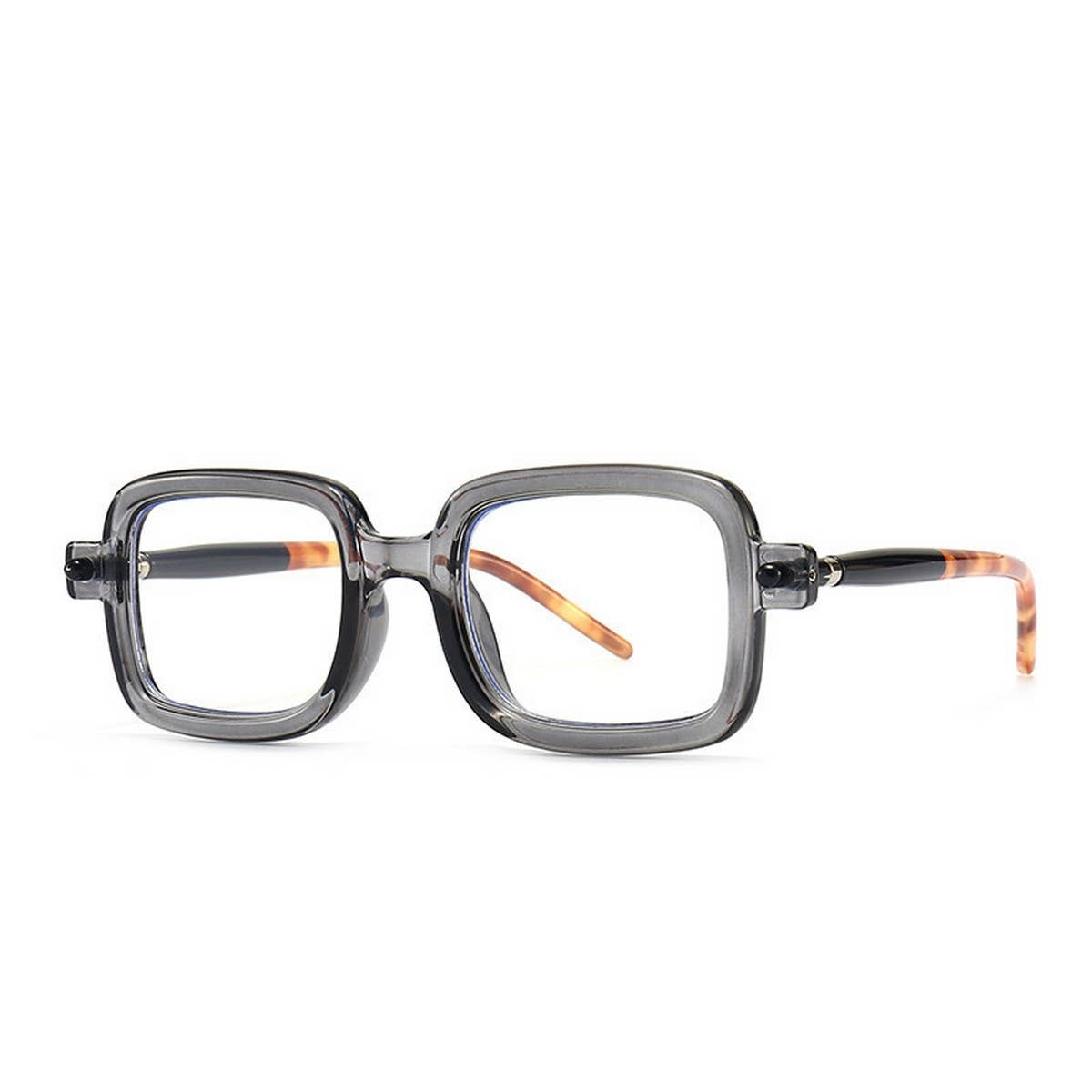 RETRO THICK FRAME BLUE LIGHT BLOCKING SUNGLASSES