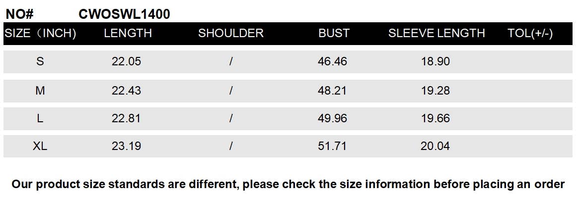 CWOSWL1400_Crew Neck Pullover Casual Sweater