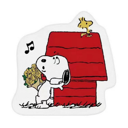 Cartoon Shaped Rug, Faux Fur Kids Room Floor Mat_CWMM7394