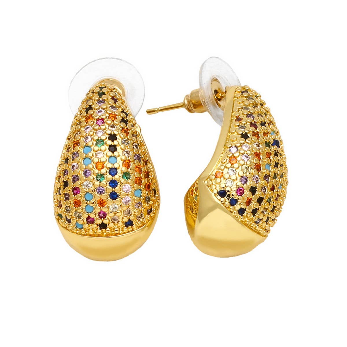 FASHIONABLE DROPLET SHAPED EARRINGS