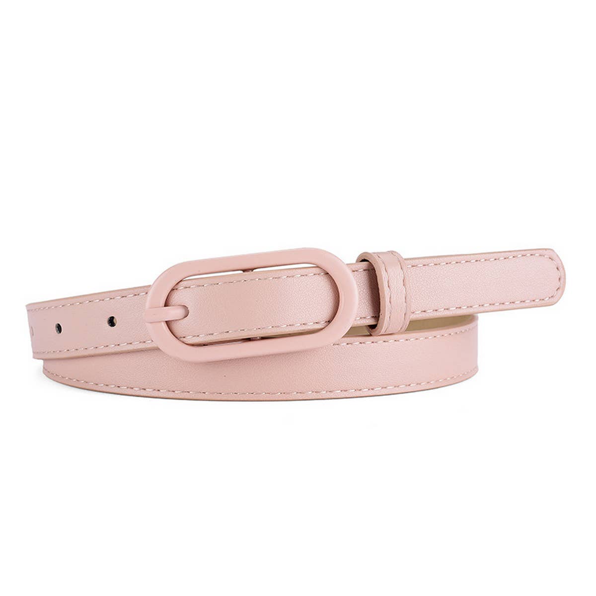 VERSATILE NEW OVAL PIN BUCKLE BELT_CWABE0587