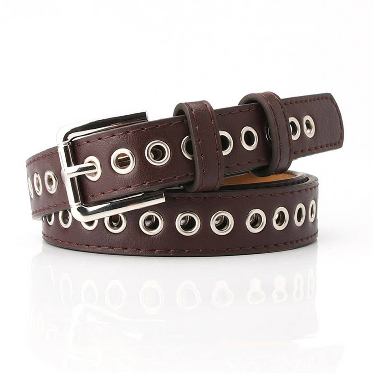 CWABE0913_FASHION HOLLOW FULL EYELET BELT