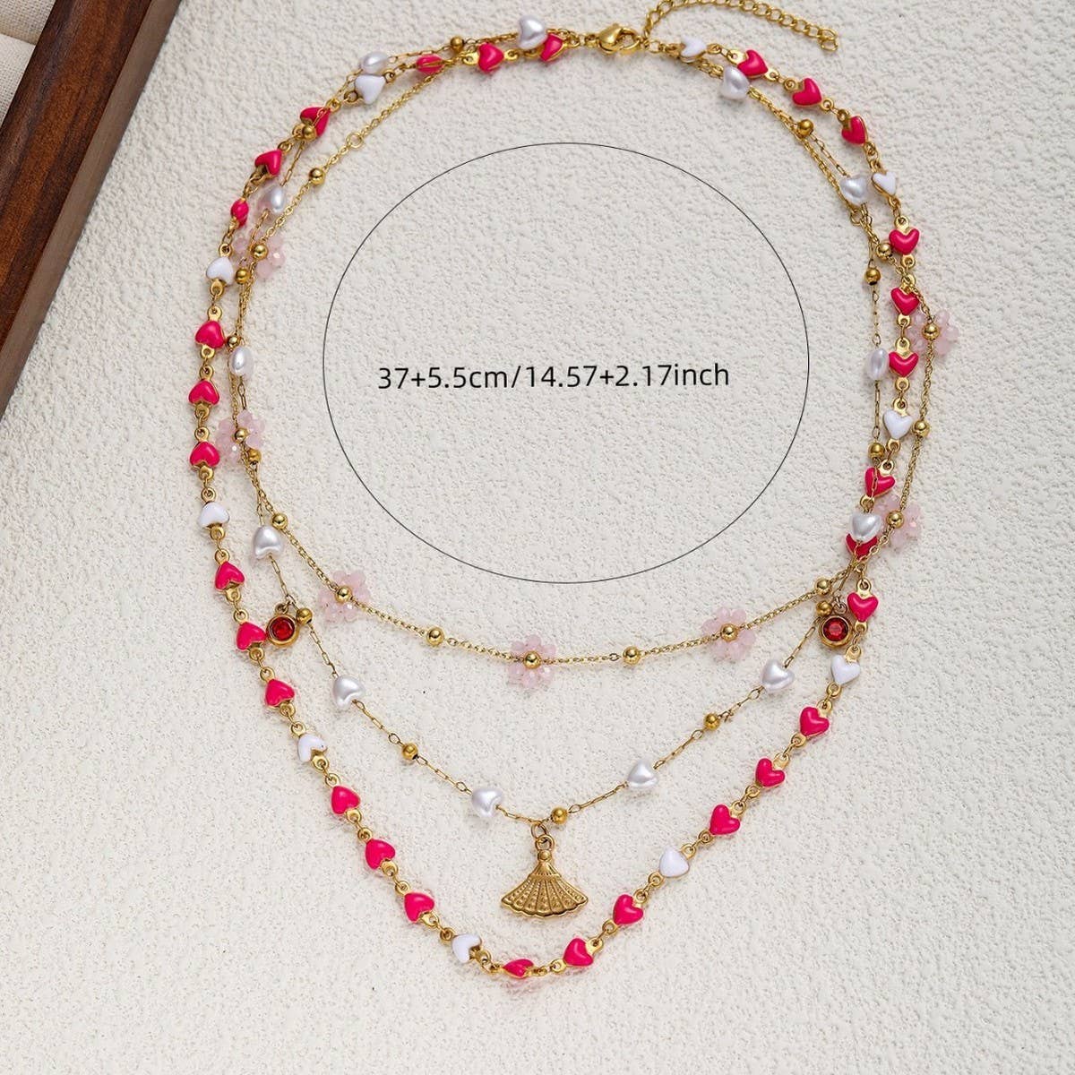 GEOMETRIC JEWELRY CHAIN SIMPLE NECKLACE