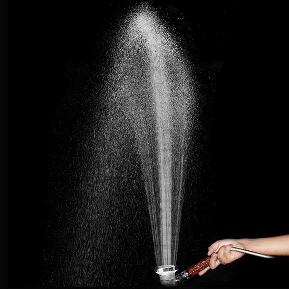 MASSAGESHOWER NEGATIVE ION PRESSURIZED SHOWER HEAD