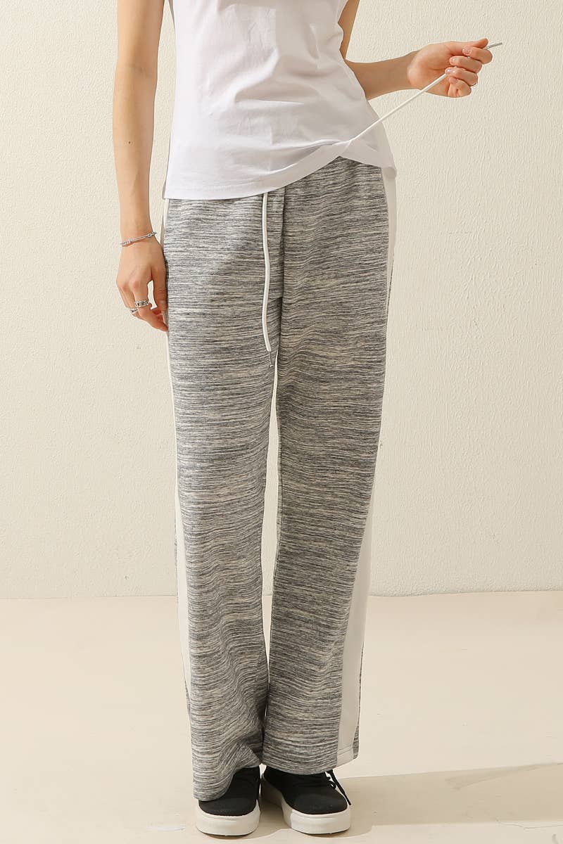 CWBLP398-P_PLUS SIZE HIGH WAISTED WIDE LEG LONG SWEATPANTS