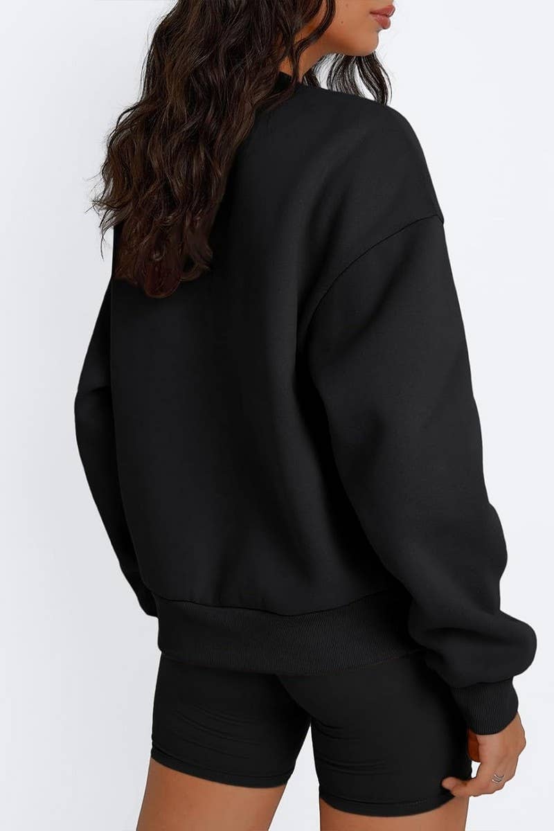 CWTBLL2464_ROUND NECK PRINTED CHRISTMAS SWEATSHIRT