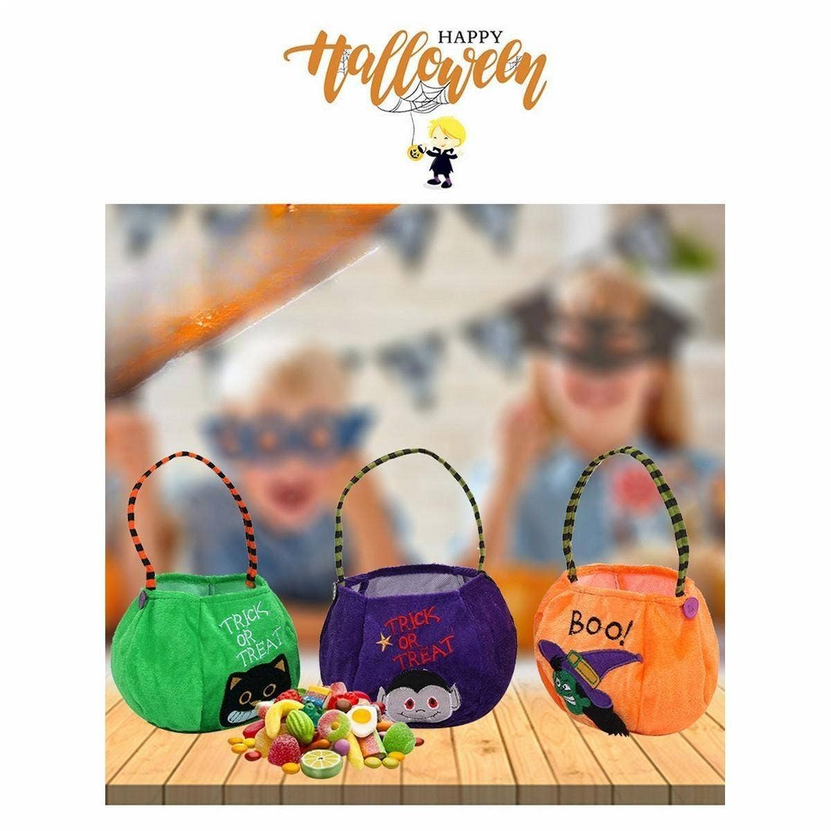 CWAB2576_Halloween Fun Candy Tote Gift Bag