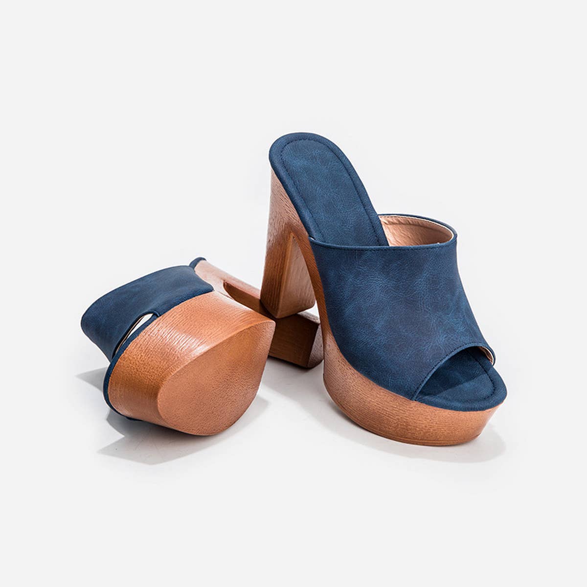 WOMEN HIGH HEELS WITH THICK HEELS AND HALF HEELS