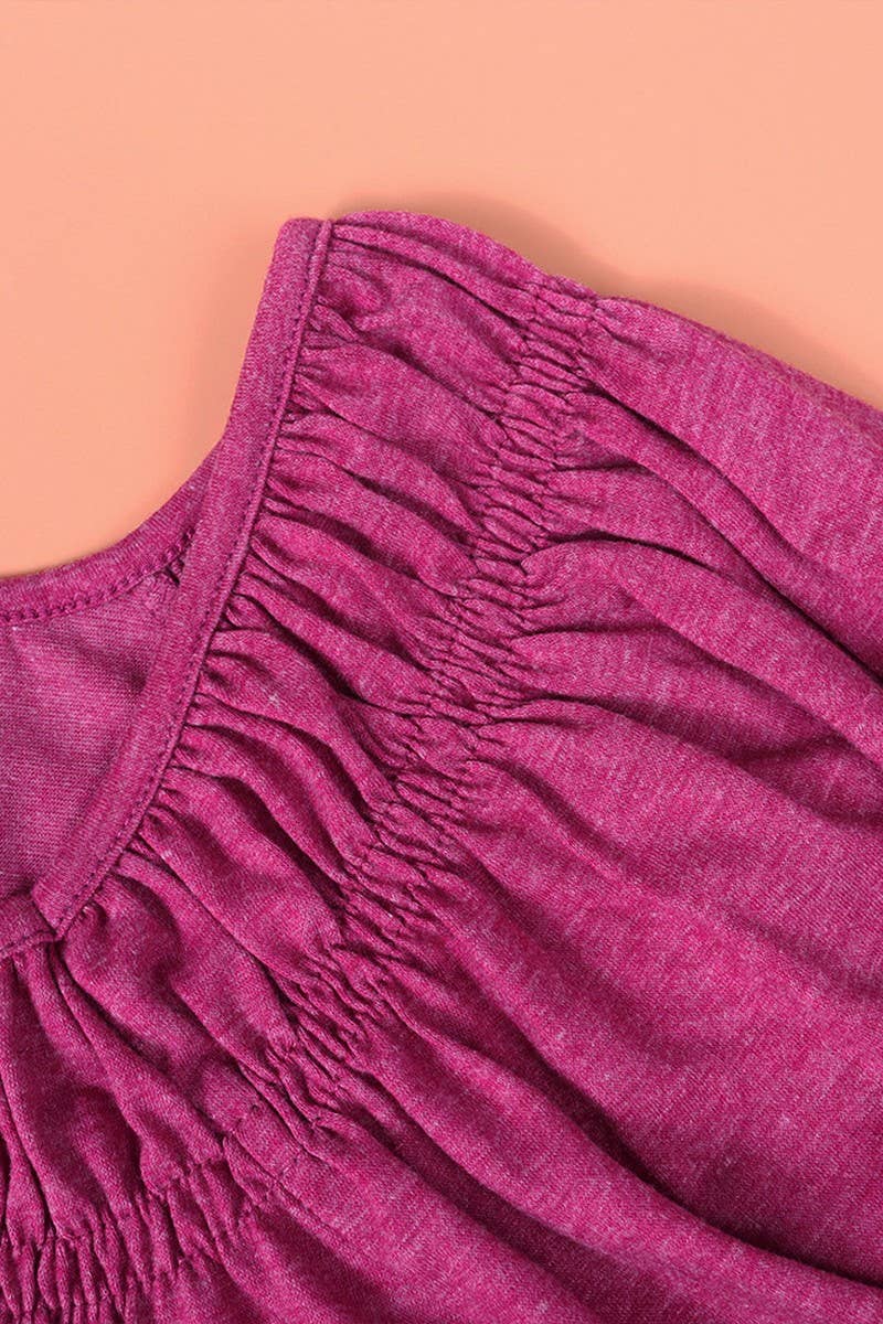 CWTBLS0812_LOOSE CASUAL U-NECK T-SHIRT