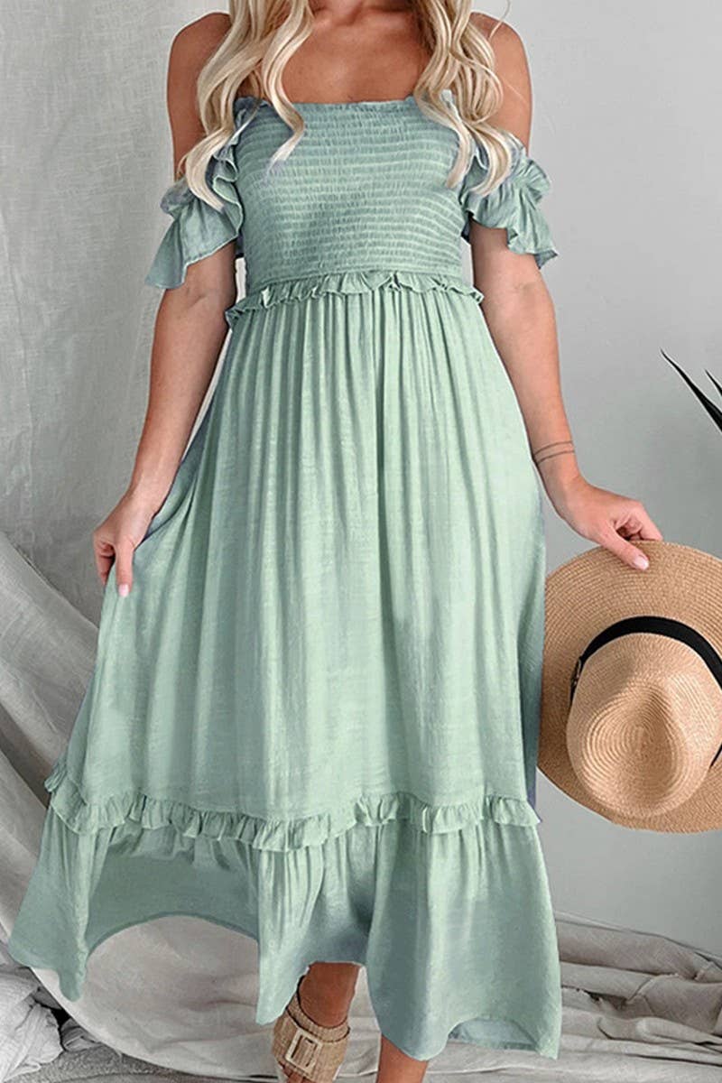 CWDMD2556_SOLID COLOR BACKLESS MIDI DRESS