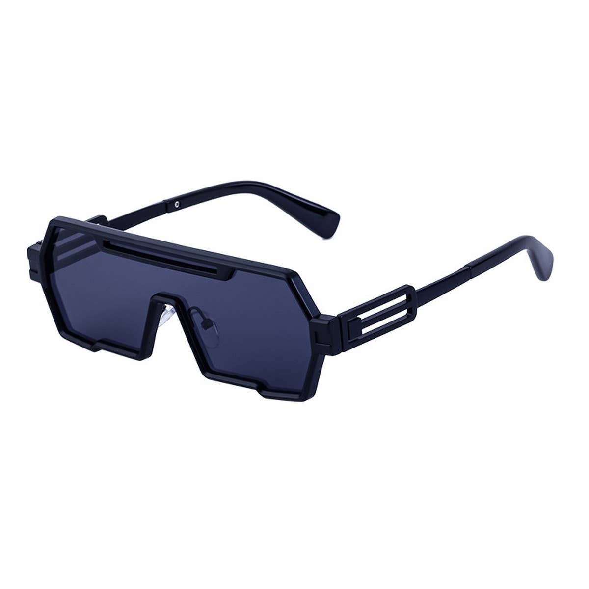 RETRO STEAMPUNK SUNGLASSES IRREGULAR SUNGLASSES_CWASG0555