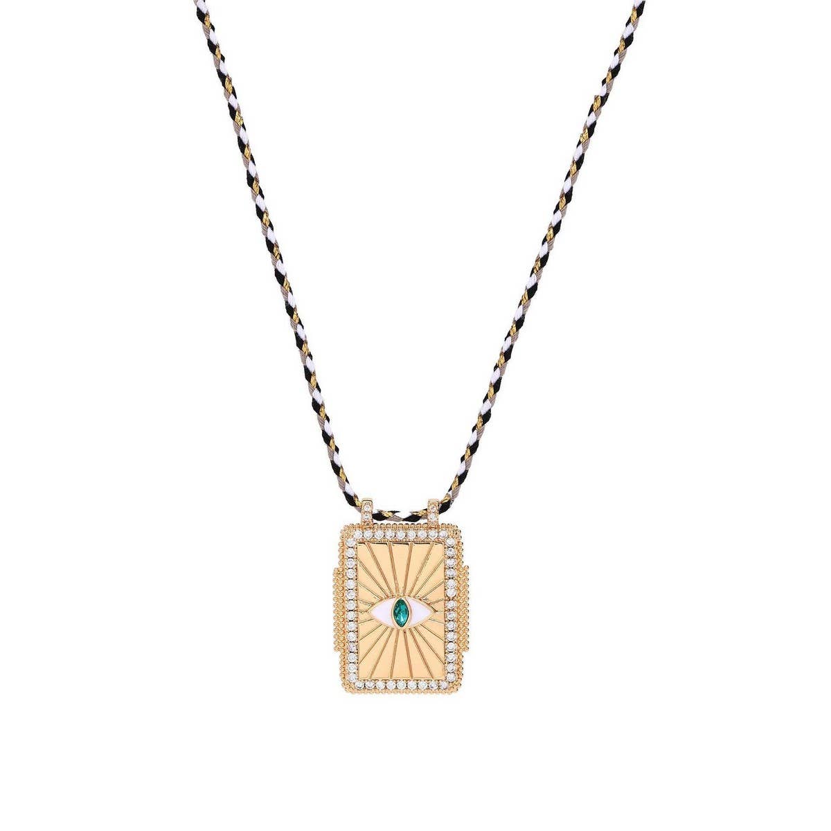 NEW RETRO BOHEMIAN EVIL EYE NECKLACE