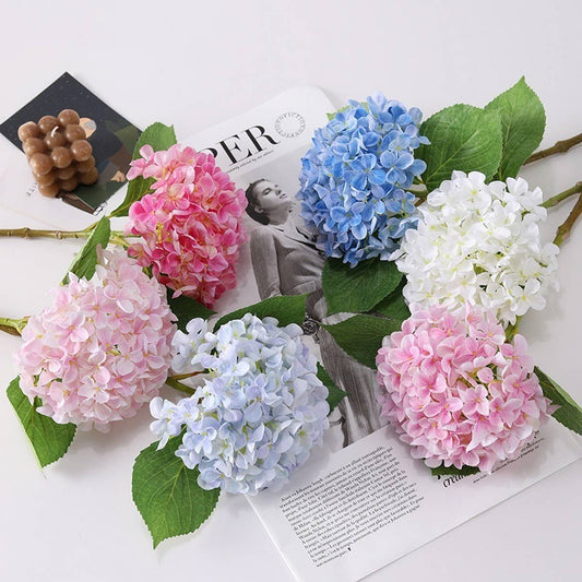 Hydrangea Artificial Moisture-Touch Flower Bouquet