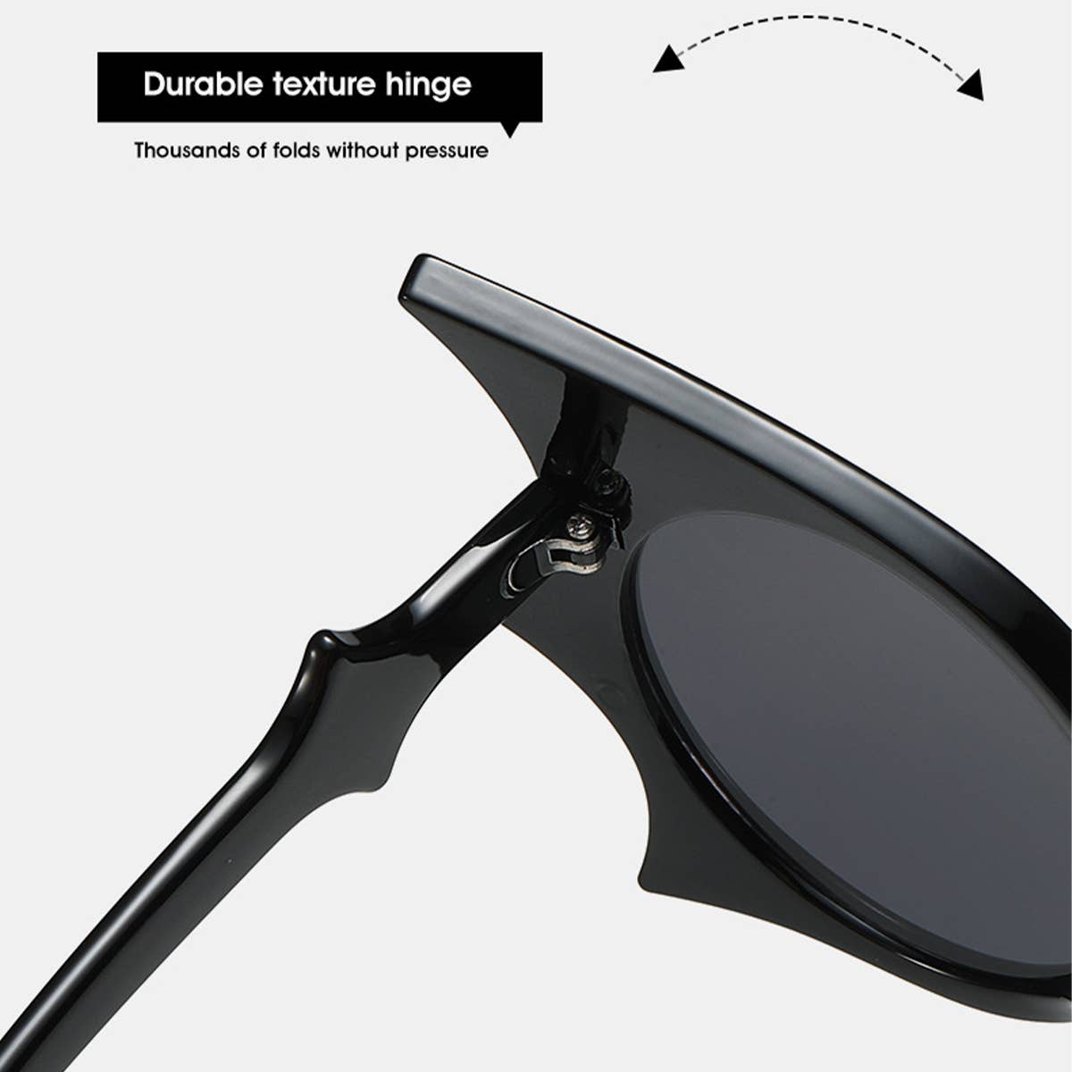 HIP HOP FUNNY BAT FASHION SUNGLASSES FOR WOMEN