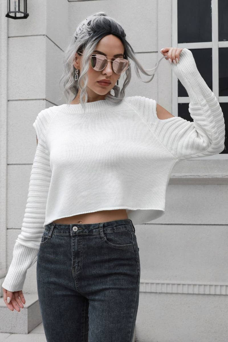 CWOSWL6373_DESIGN OFF-THE-SHOULDER, LONG-SLEEVED SWEATER