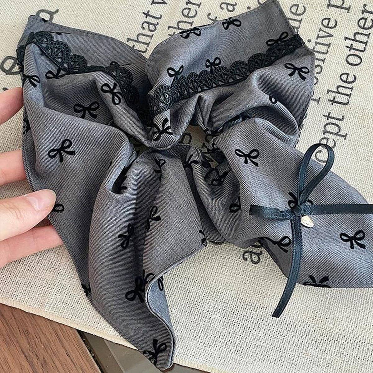 BOW SQUARE CIRCLE HAIRBAND HAIR ACCESSORIES_CWAHA3957