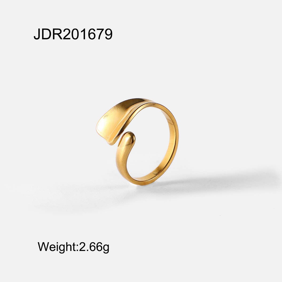ADJUSTABLE OPEN RING GEOMETRIC DESIGN FOR WOMEN_CWAJE1224