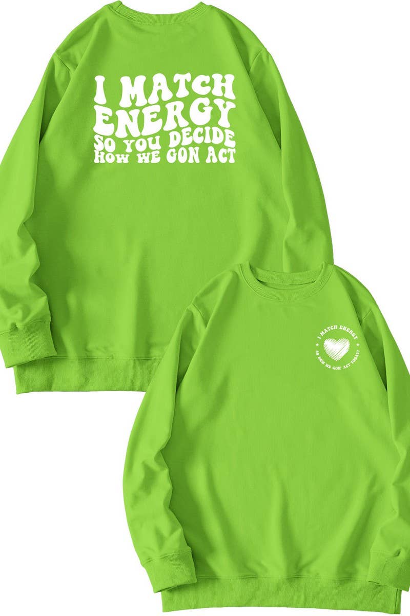 CWTSTL0491_WOMEN LETTER PRINTING LONG SLEEVE SWEATSHIRT