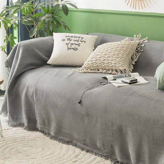 Universal Sofa Throw Blanket for Full Cover