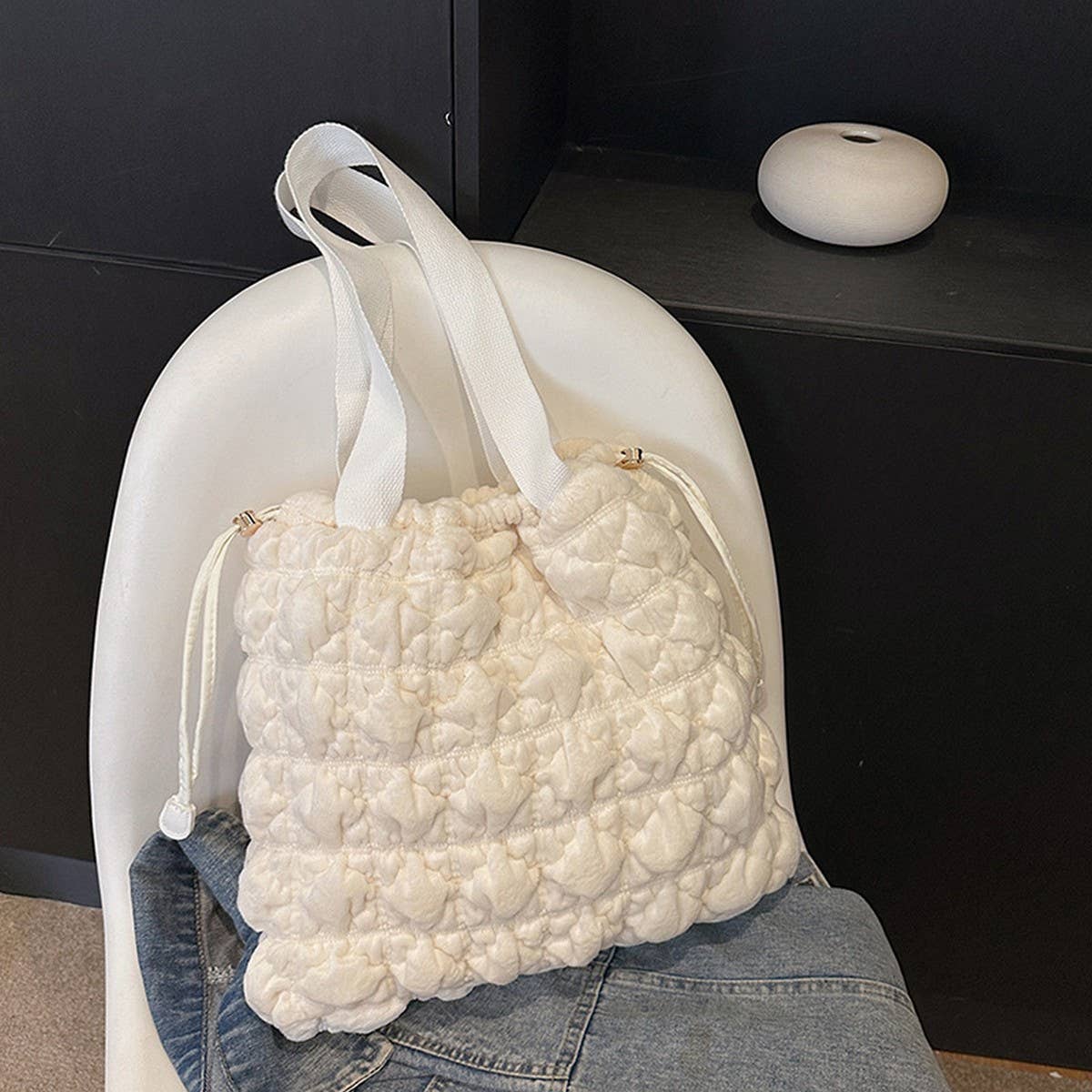 Fluffy Velvet Cloud Handbag Women Shoulder Bag_CUAB00605