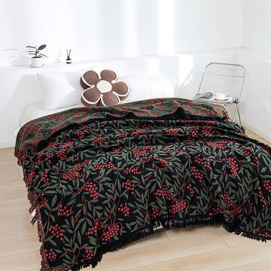 THIN NAP AIR CONDITIONING BLANKET SOFA BLANKET