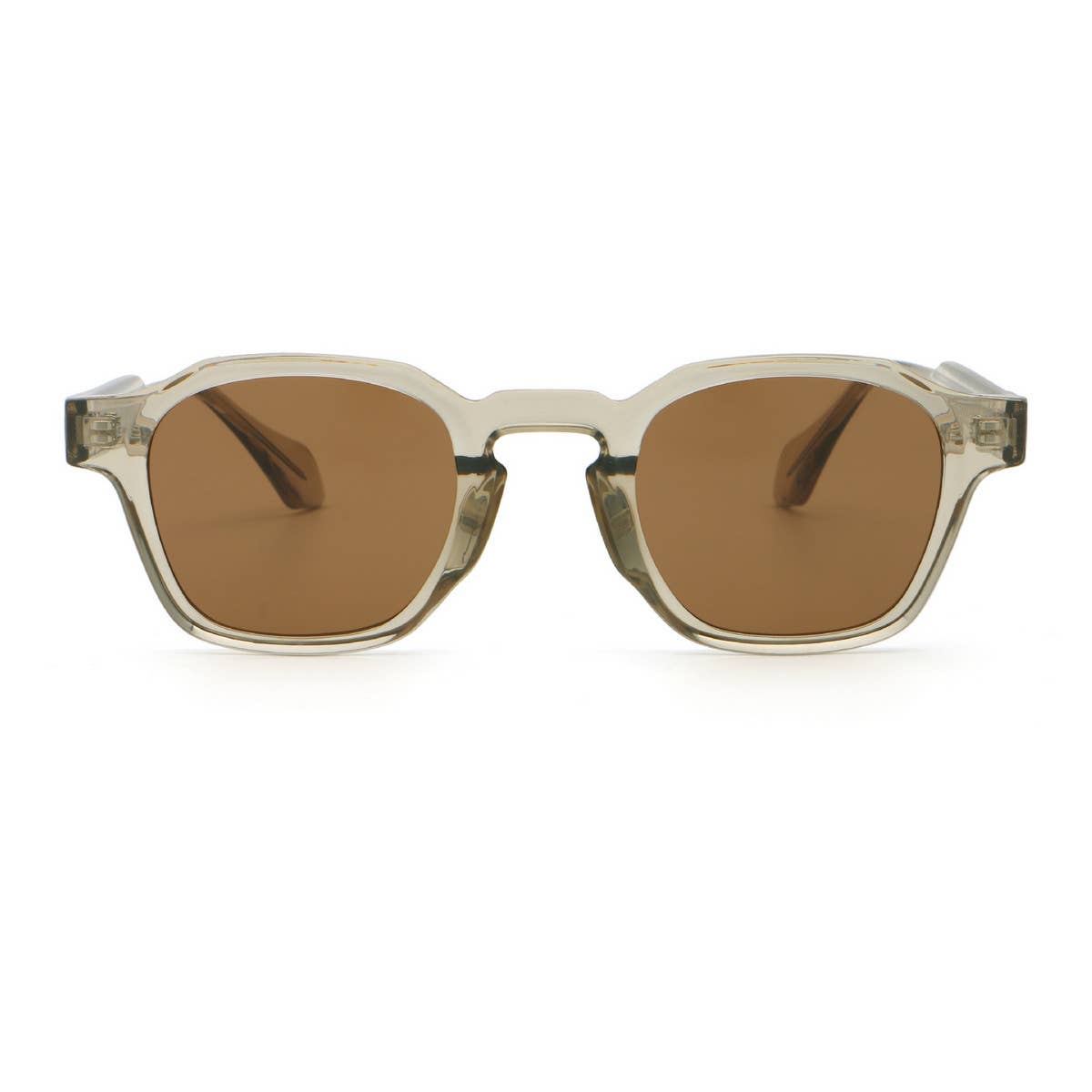 TRENDY STREET STYLE SQUARE FRAME SUNGLASSES