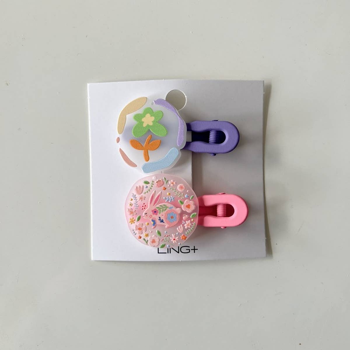 CHILDREN'S NEW GEOMETRIC COLOR MATCHING HAIRPIN_CWAHA1813