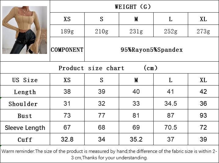 CWTBLL2706_LONG SLEEVE SQUARE NECK CROPPED KNIT PULLOVER