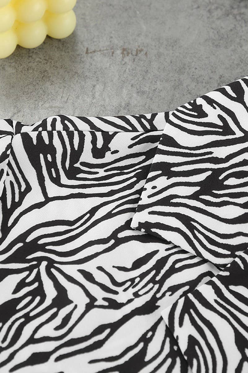 CWSPJ0400_PRINTED CARDIGAN LONG SLEEVE PANTS PAJAMA SET