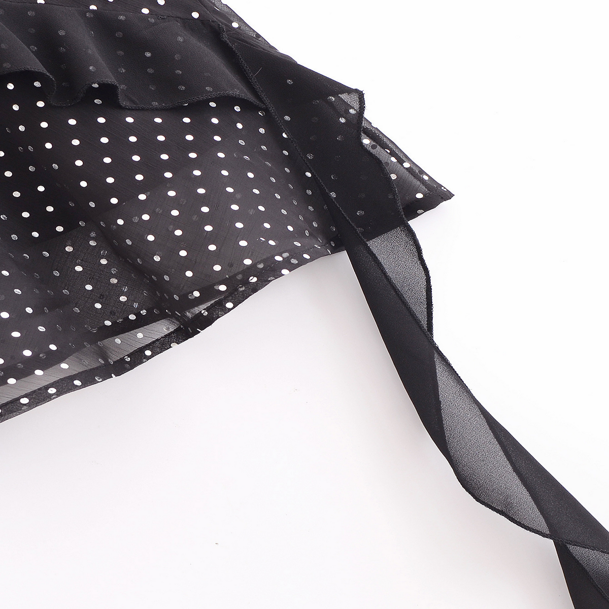 Women?™s French Layered Shiny Short Dress_CWDMD5816