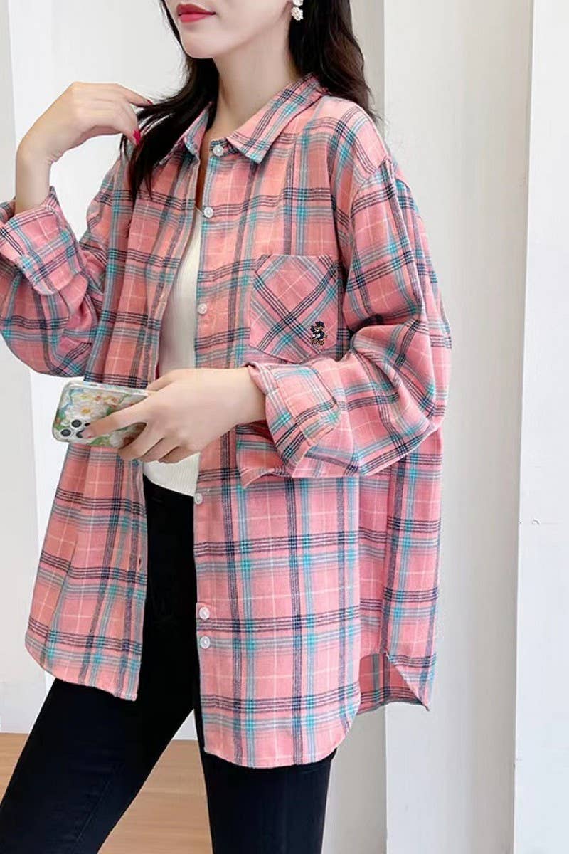 CWOCO0989_LOOSE COTTON MID-LENGTH BRUSHED SHIRT COAT