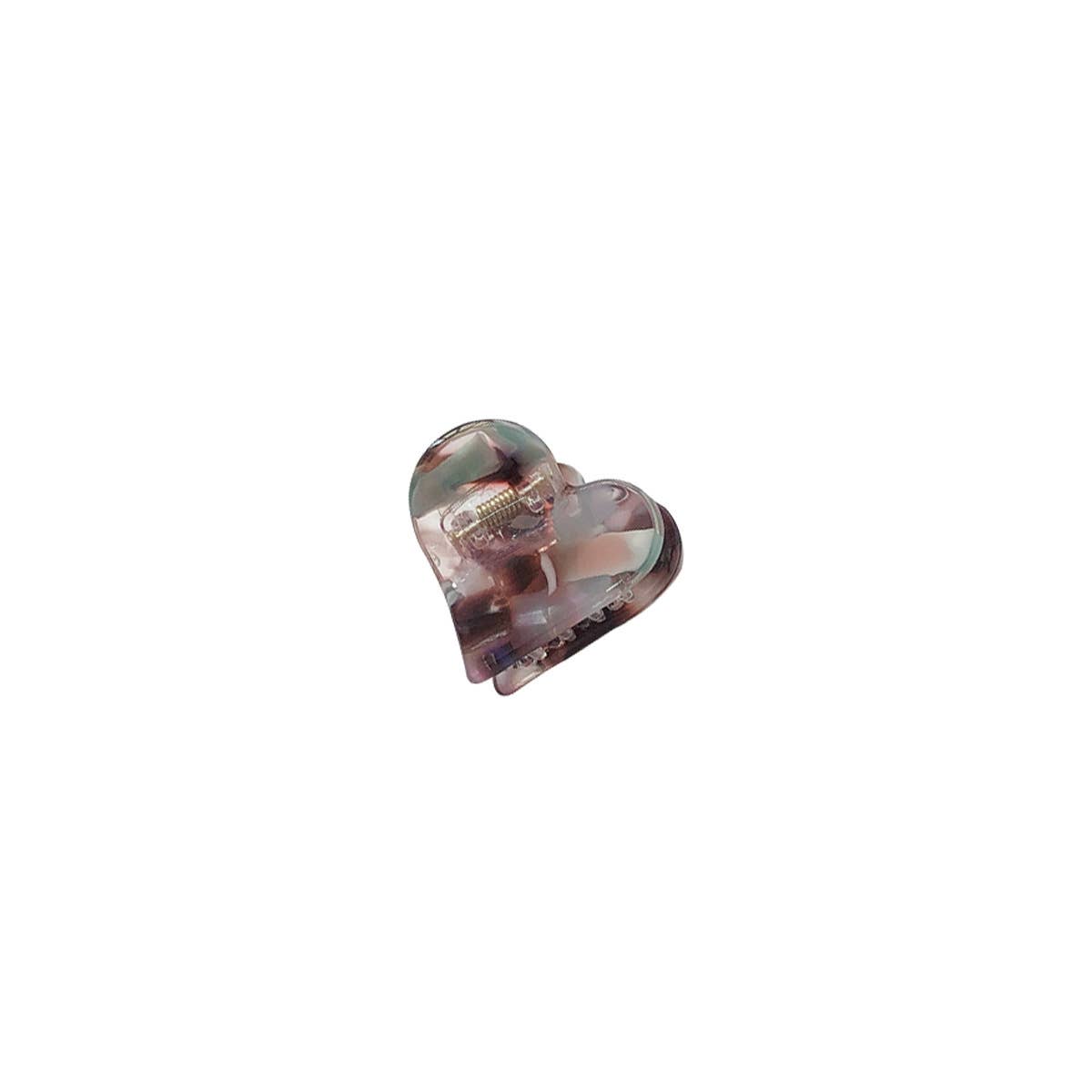Mini children acetate board heart-shaped gripper