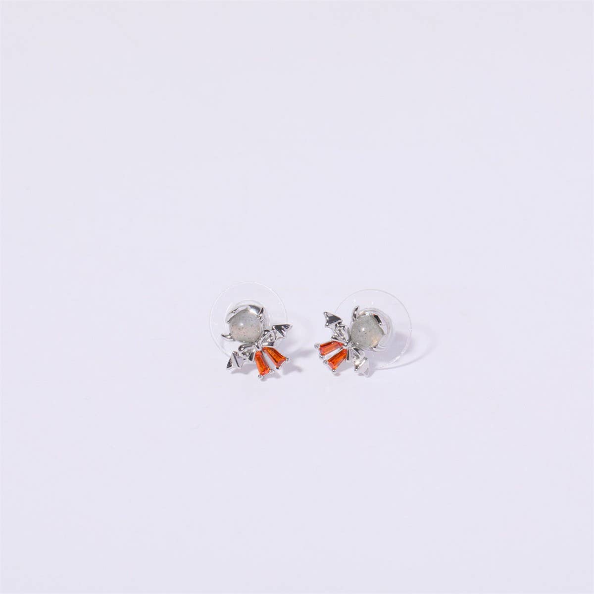 Halloween Devil Spider Witch Bat Heart Earrings