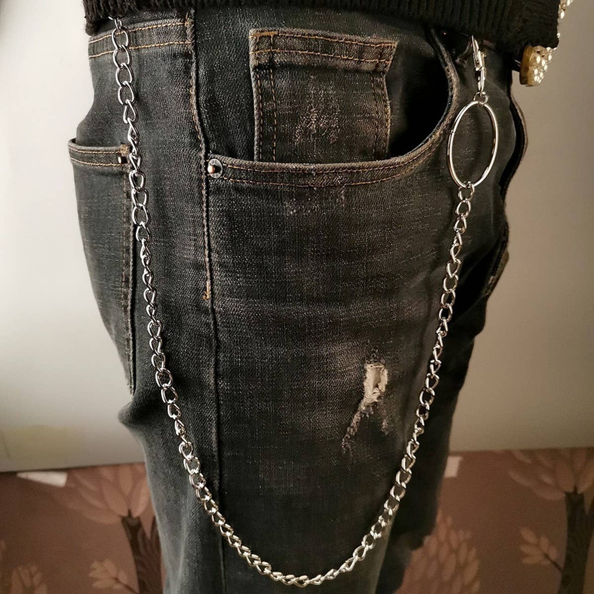 PUNK STYLE PERSONALITY HIP HOP PANTS CHAINS_CWMM0643