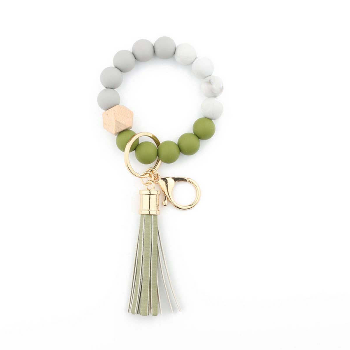 COLORFUL KEYCHAIN TASSEL BRACELET