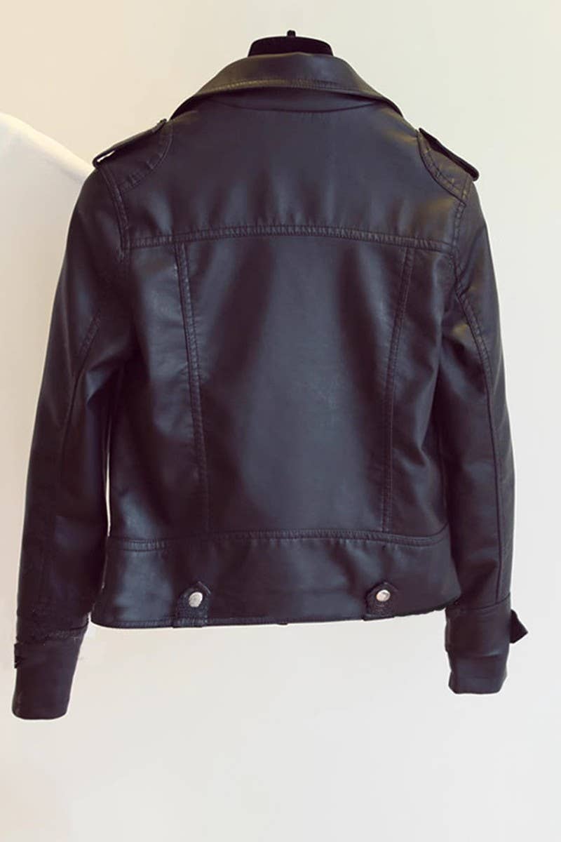 CWOSWL07123_FASHION SLIM FIT LAPEL LEATHER MOTORCYCLE JACKET