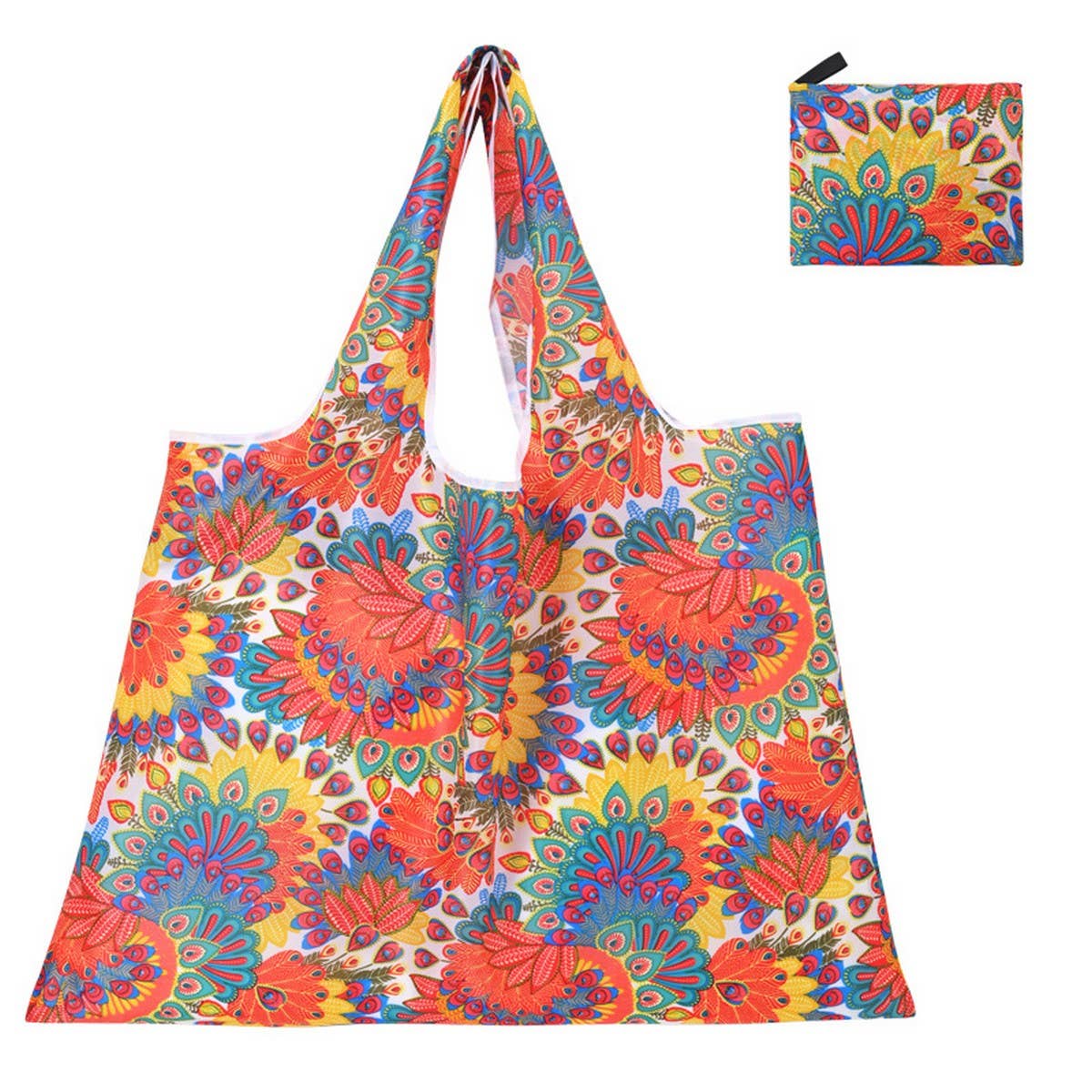 OXFORD CLOTH FOLDABLE ECO-FRIENDLY SHOPPING BAG_CWAB3464