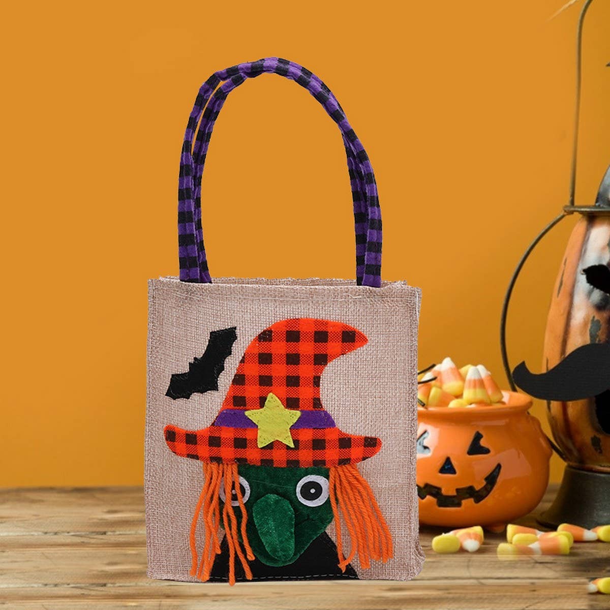 CWAB2573_Halloween Creative Cartoon Pumpkin Candy Gift Bag