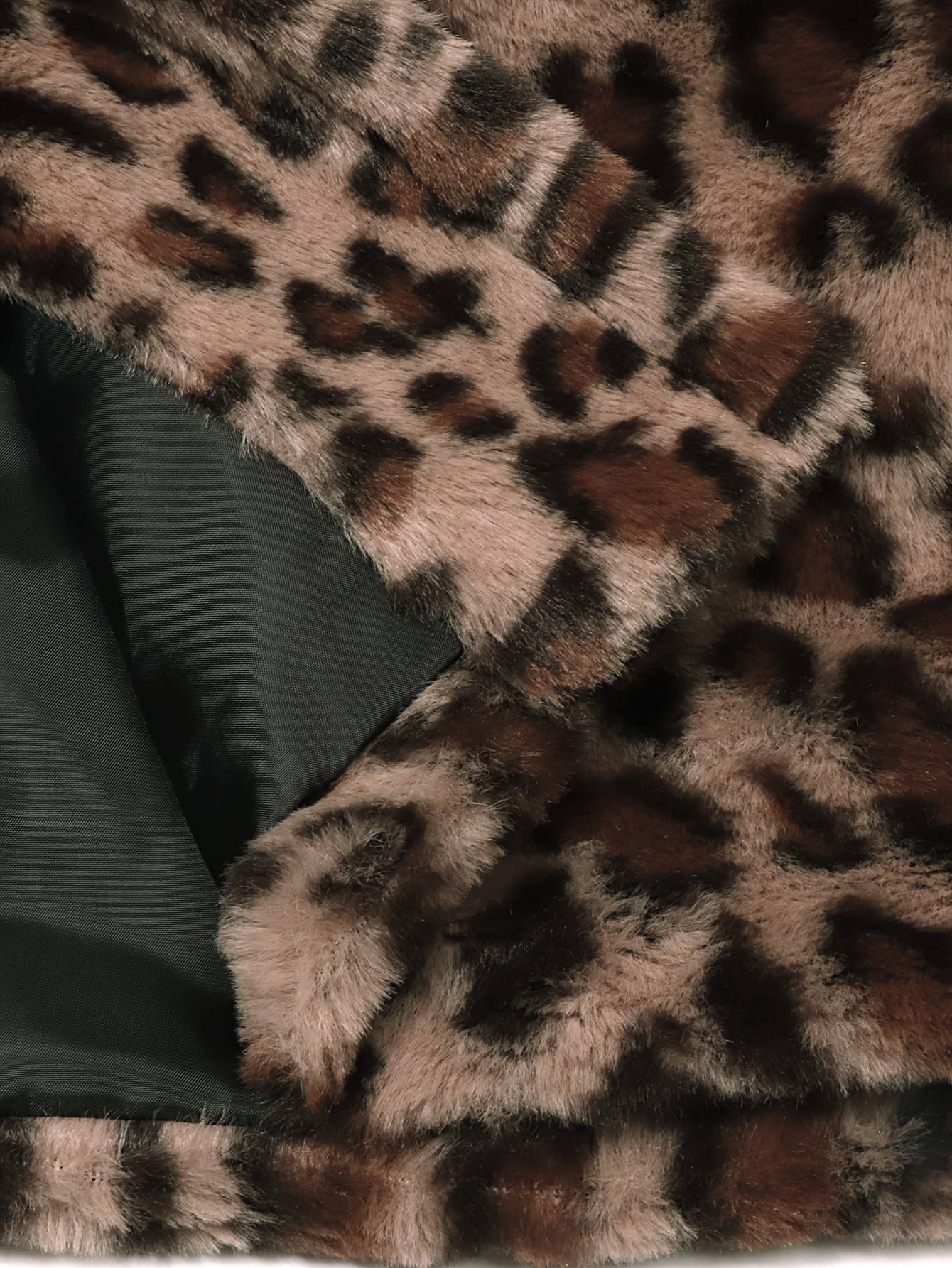 Casual loose zipper warm plush coat