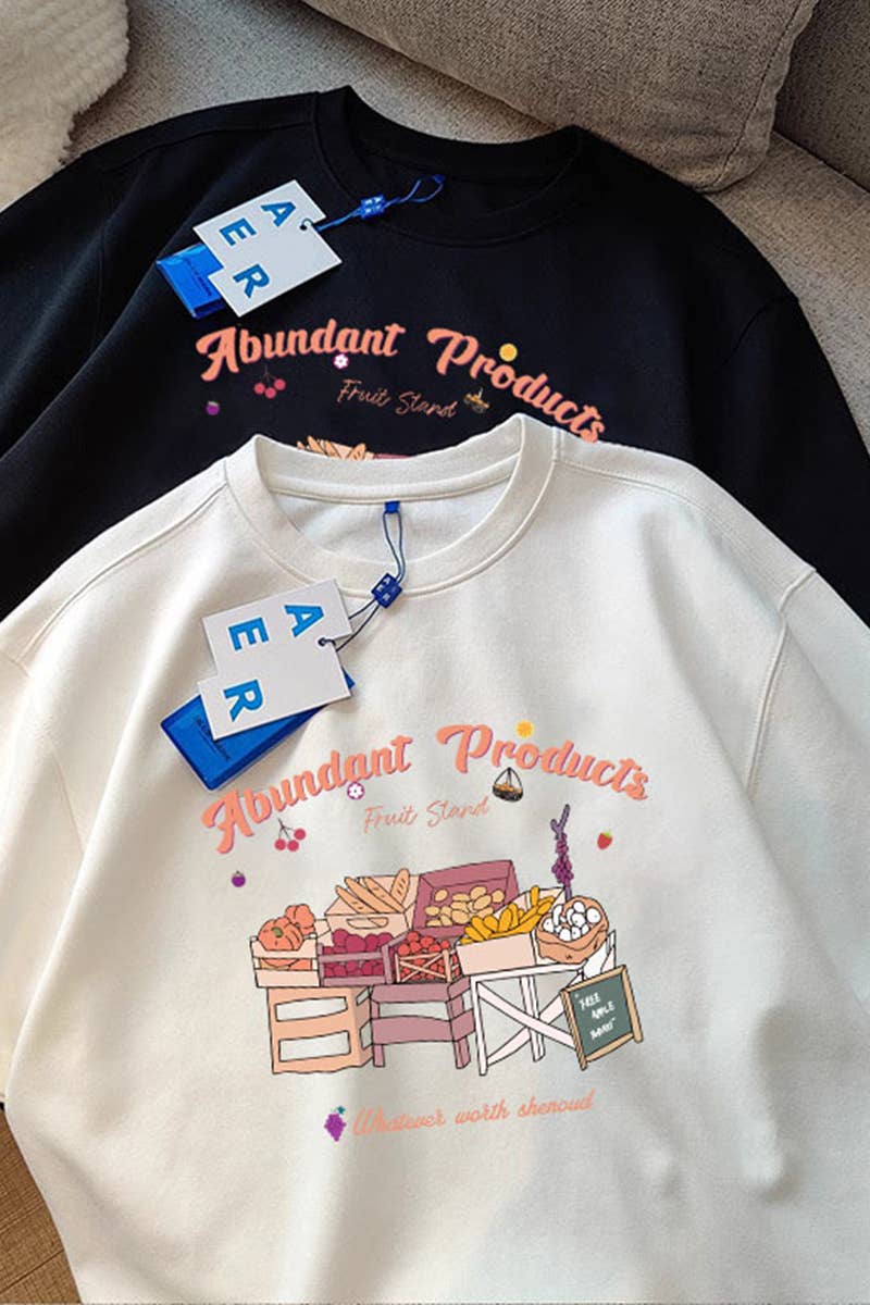 CWTTS0976_FUN PRINTED SHORT SLEEVE T SHIRT