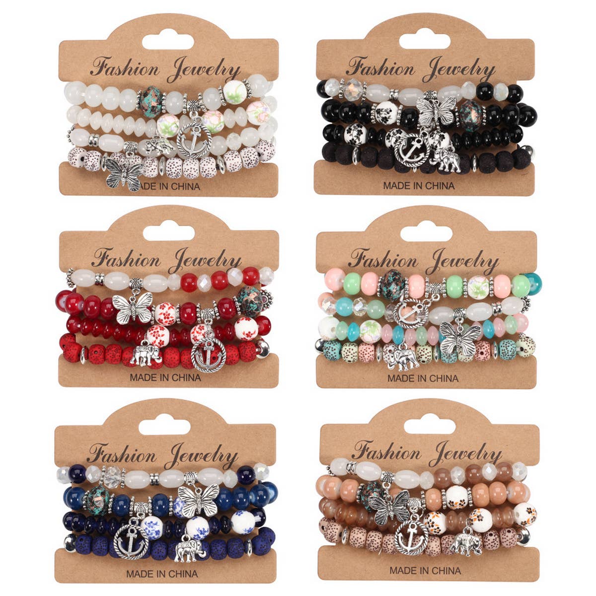 2024 NEW BOHEMIAN BUTTERFLY MULTILAYER BRACELET_CWAJE2208