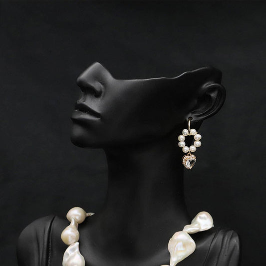 WOMEN'S LIGHT LUXURY NATURAL PEARL EARRINGS