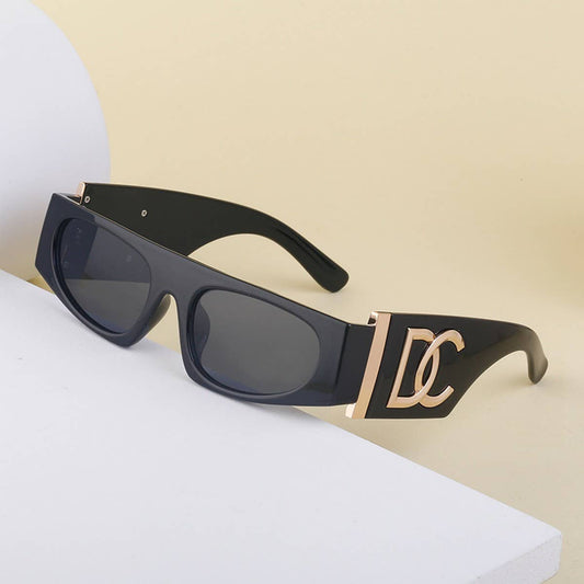 STEAMPUNK SMALL FRAME WIDE TEMPLE SUNGLASSES_CWASG0683