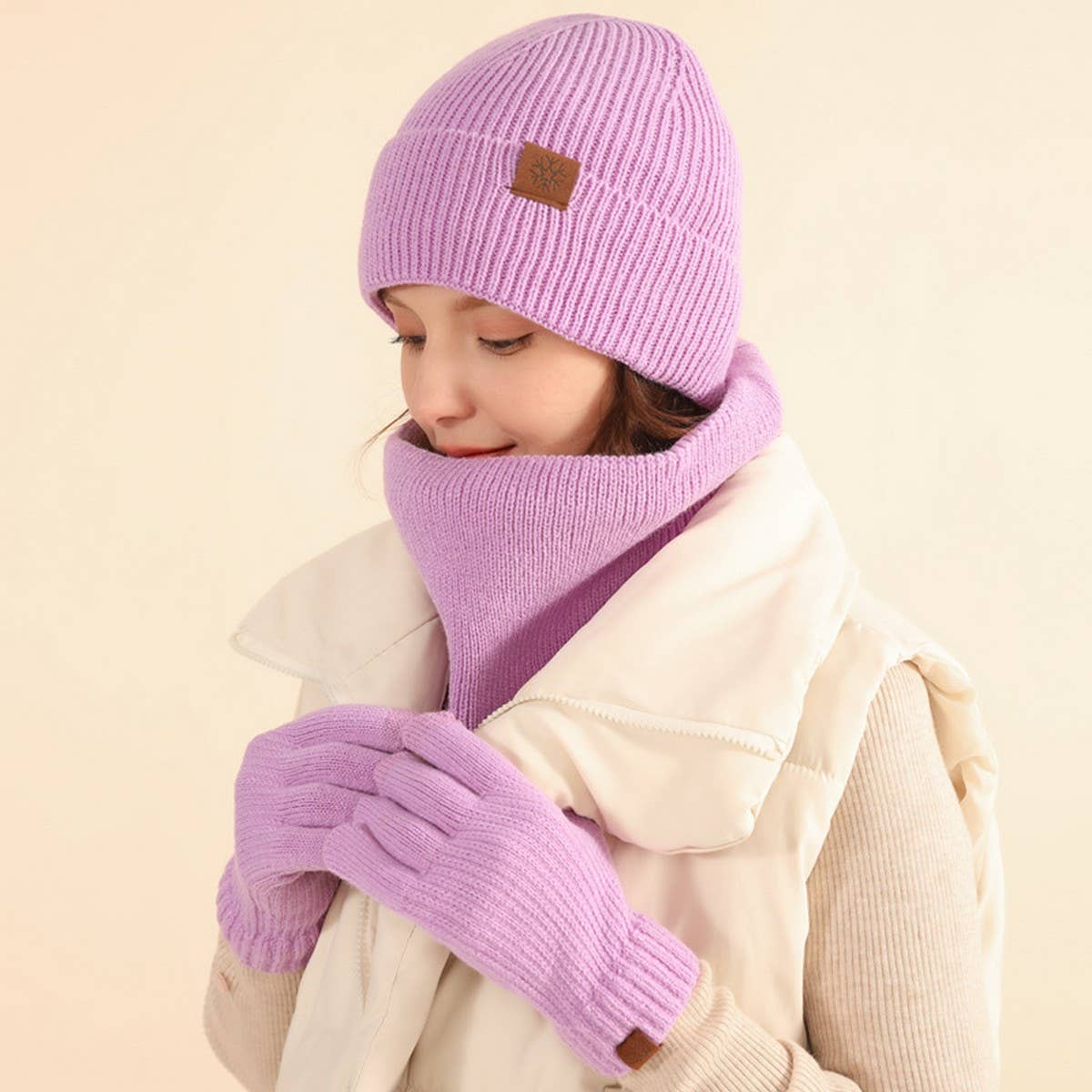 OUTDOOR TOUCH SCREEN COLD-PROOF THREE-PIECE SET_CWMM2809